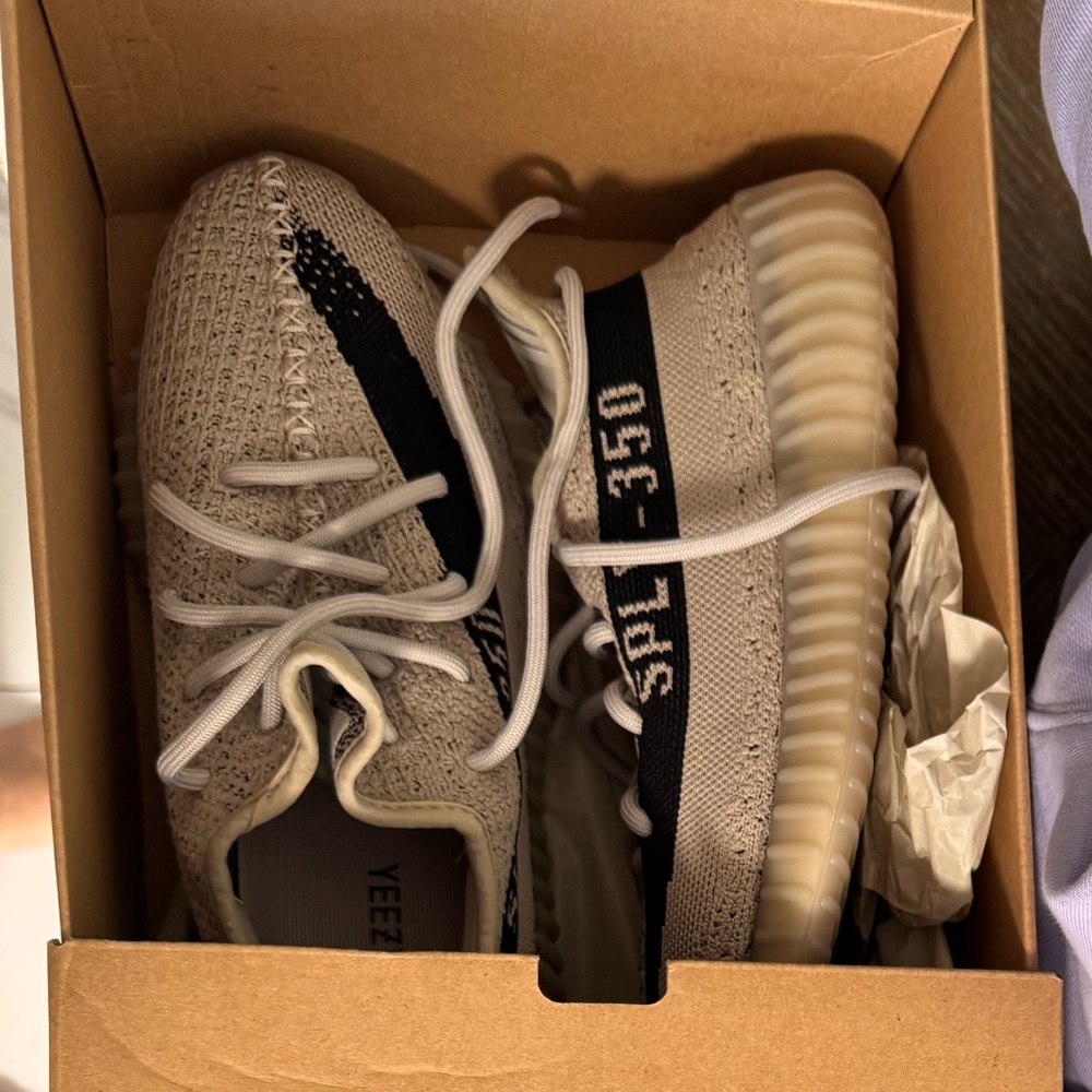 Adidas Yeezy Boost 350 V2 in Black and Cream